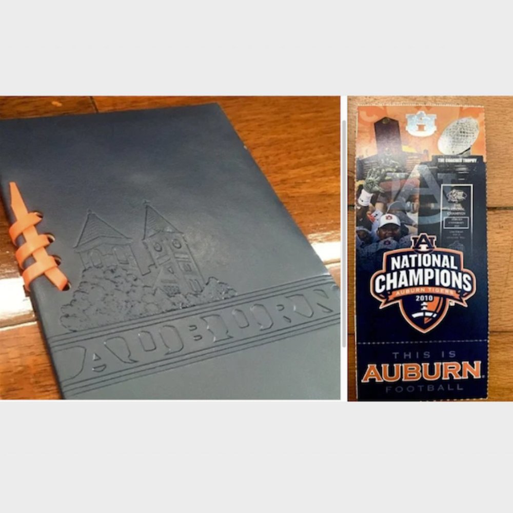 VTG Auburn University Commencement & 2010 Auburn Champions Football Ticket